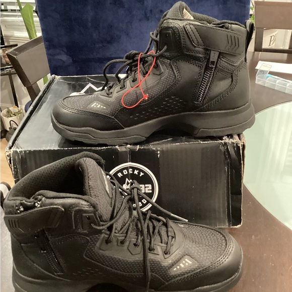 Rocky Men’s Black Tactical Work Boots main image 5